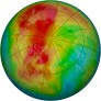 Arctic Ozone 2012-02-22